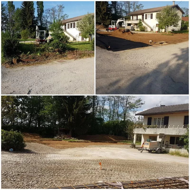 Travaux de terrassement, Ambérieu-en-Bugey, Slow Concept