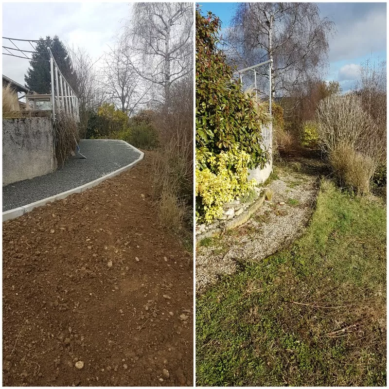 Travaux de terrassement, Ambérieu-en-Bugey, Slow Concept
