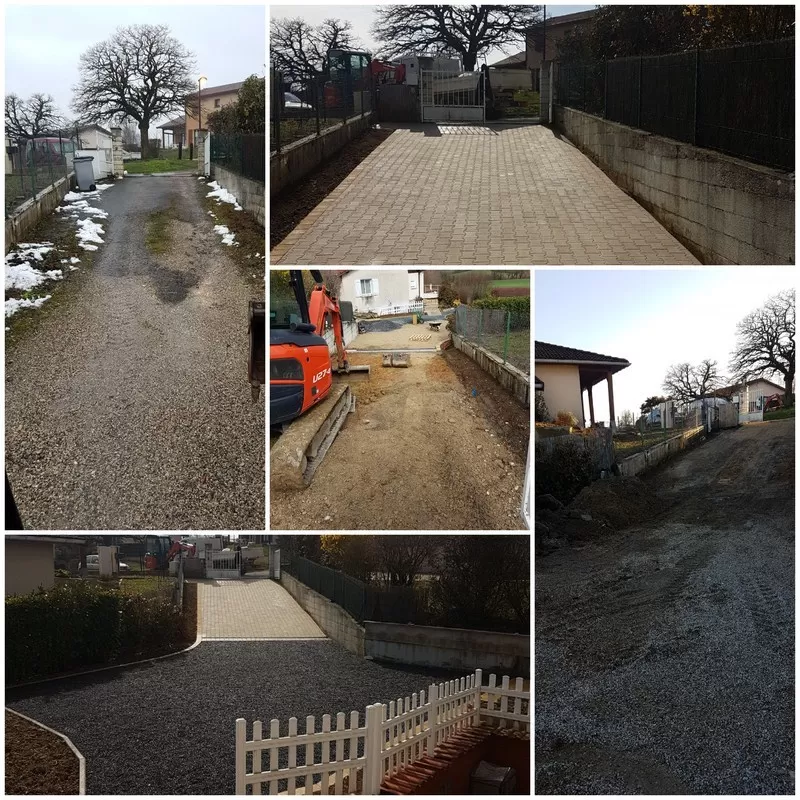 Travaux de terrassement, Ambérieu-en-Bugey, Slow Concept
