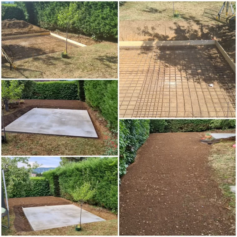 Entreprise de terrassement pour dalle béton à Ambérieu-en-Bugey, Ambérieu-en-Bugey, Slow Concept