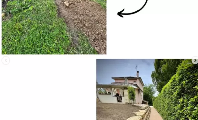 Aménagement extérieur avec enrochement à Ambérieu-en-Bugey, Ambérieu-en-Bugey, Slow Concept