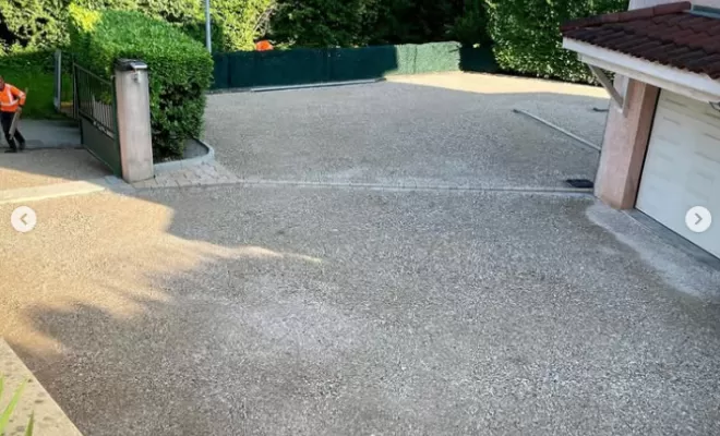 Aménagement extérieur avec enrochement à Ambérieu-en-Bugey, Ambérieu-en-Bugey, Slow Concept